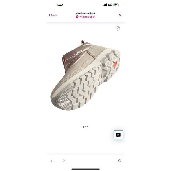 HUNTER Metallic Insulated Waterproof Snow Boots women size 9 NWB - Picture 12 of 14